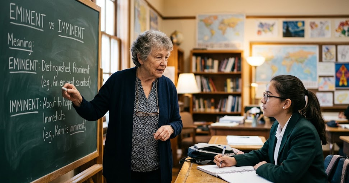 Eminent vs Imminent: Meaning, Differences, and Easy Examples