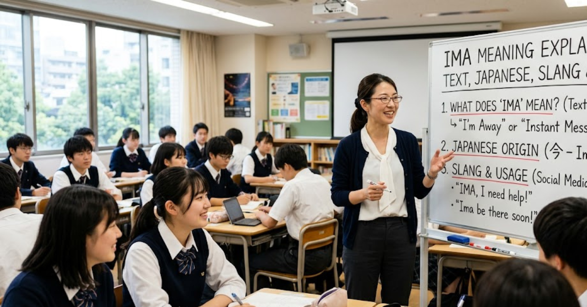 IMA Meaning Explained Text, Japanese, Slang & More