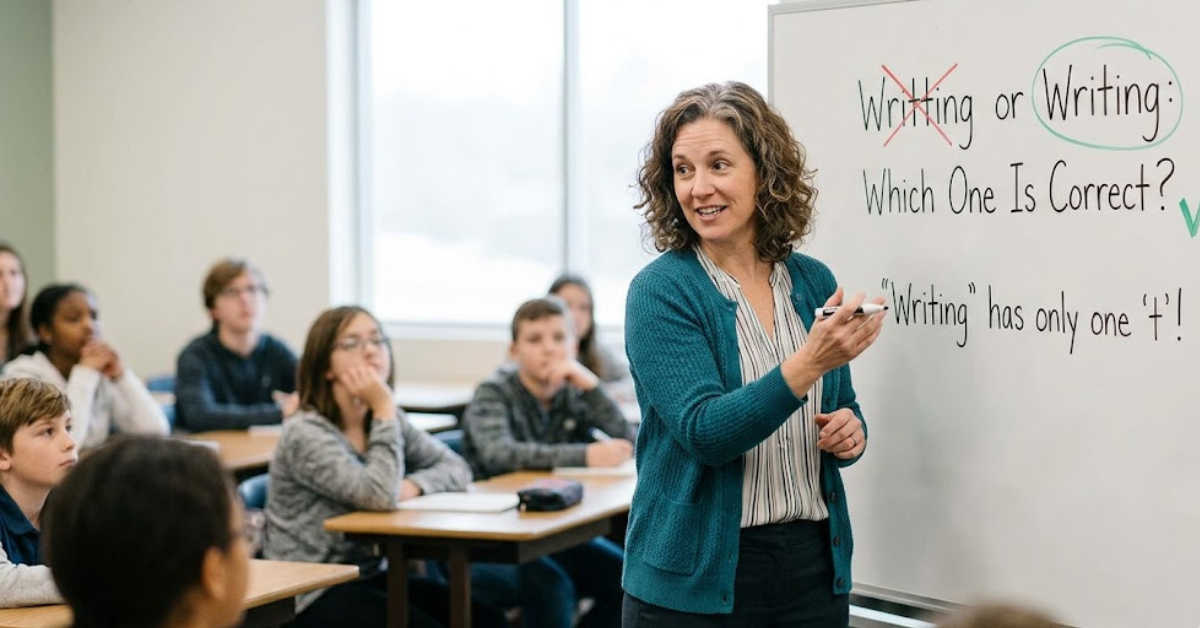 Writting or Writing: Which One Is Correct?