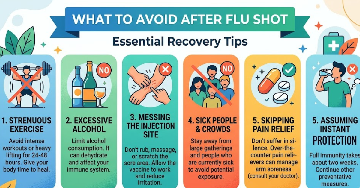 What to Avoid After Flu Shot: Essential Recovery Tips