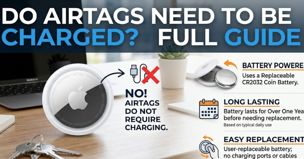 Do AirTags Need to Be Charged? Full Guide