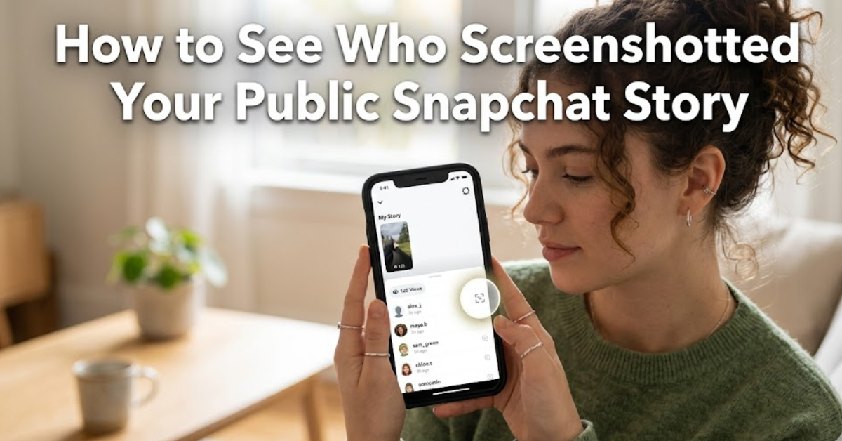 How to See Who Screenshotted Your Public Snapchat Story