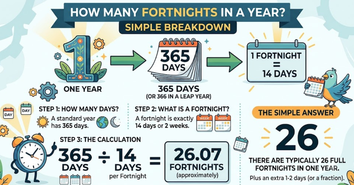 How Many Fortnights in a Year? Simple Breakdown