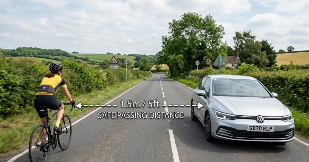 Safe Passing Distance for Cyclists Explained