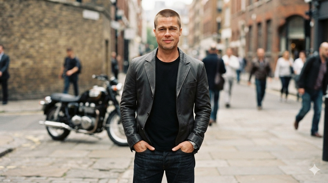 Brad Pitt Buzz Cut Guide: Get the Iconic Rugged Look Today