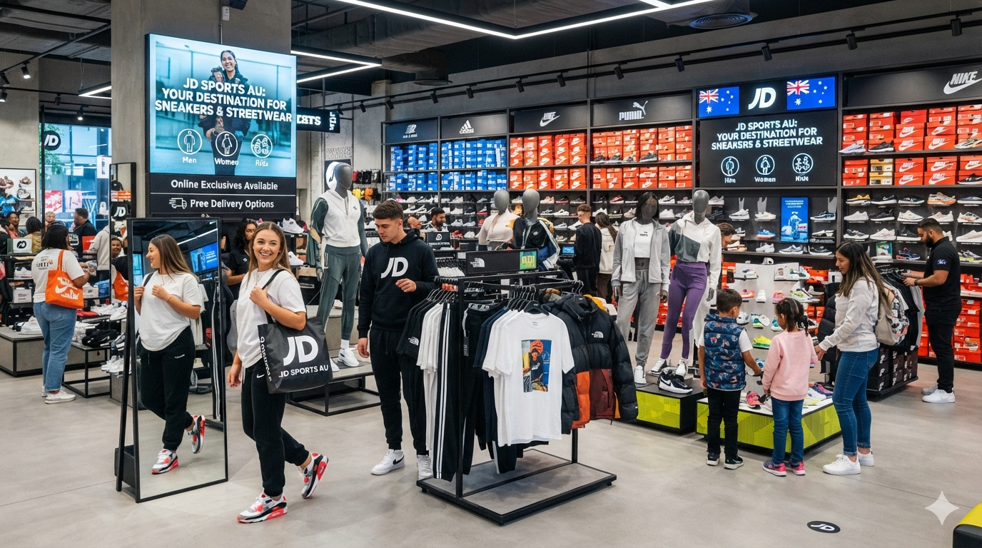 JD Sports AU: Your Guide to Sportswear, Sneakers, and Online Shopping